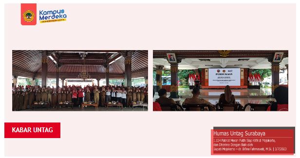 1.124 Patriot Merah Putih mengabdi Di Kabupaten Mojokerto