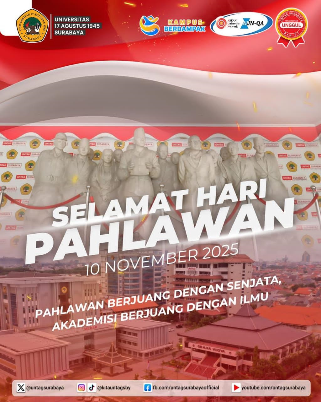 Selamat Memperingati Hari Pahlawan 10 November  2025 